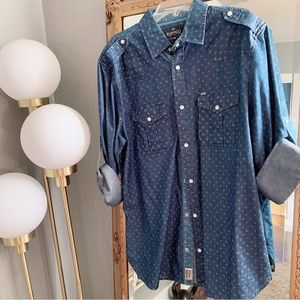 Buffalo David Bitton Long Sleeve Shirt Medium